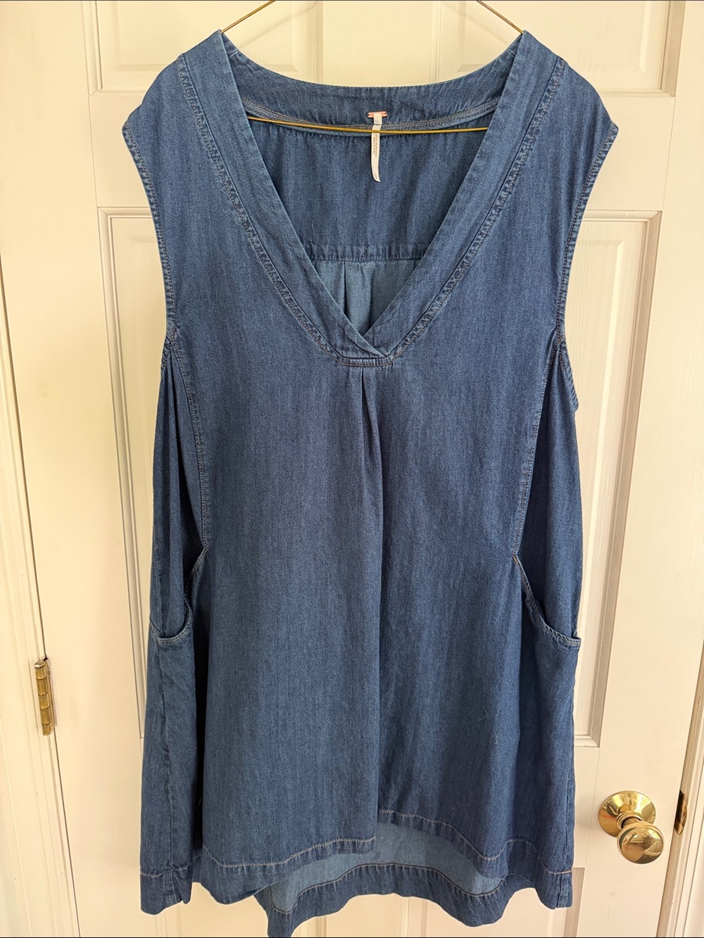 Free People Denim Mini, L